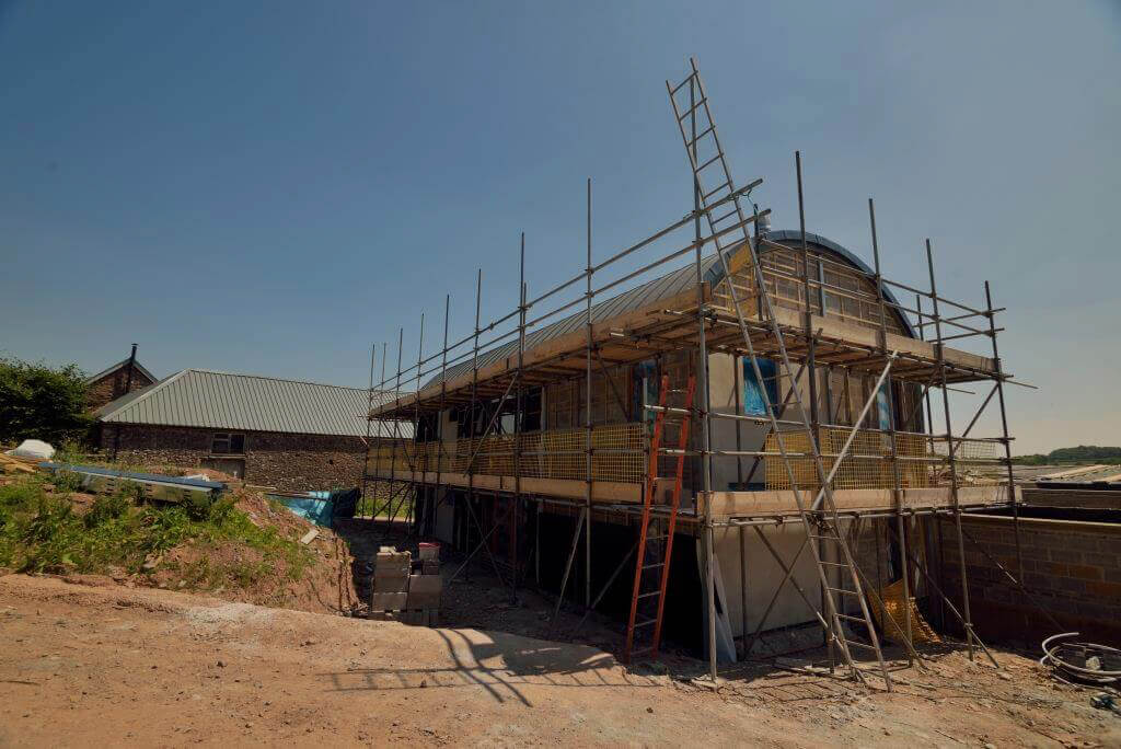 Ecology mortgage members sustainable timber frame conversion project in Devon
