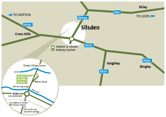 AGM 2019 Ecology Building Society location map