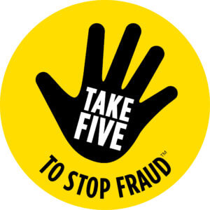 Take five to stop fraud logo