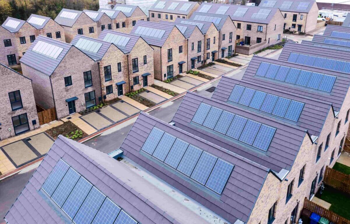 New energy efficient houses