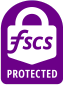 FSCS protected purple logo